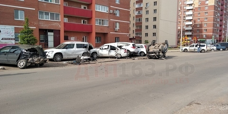 Accident with 6 cars, Samara - Samara, , Road accident, Longpost