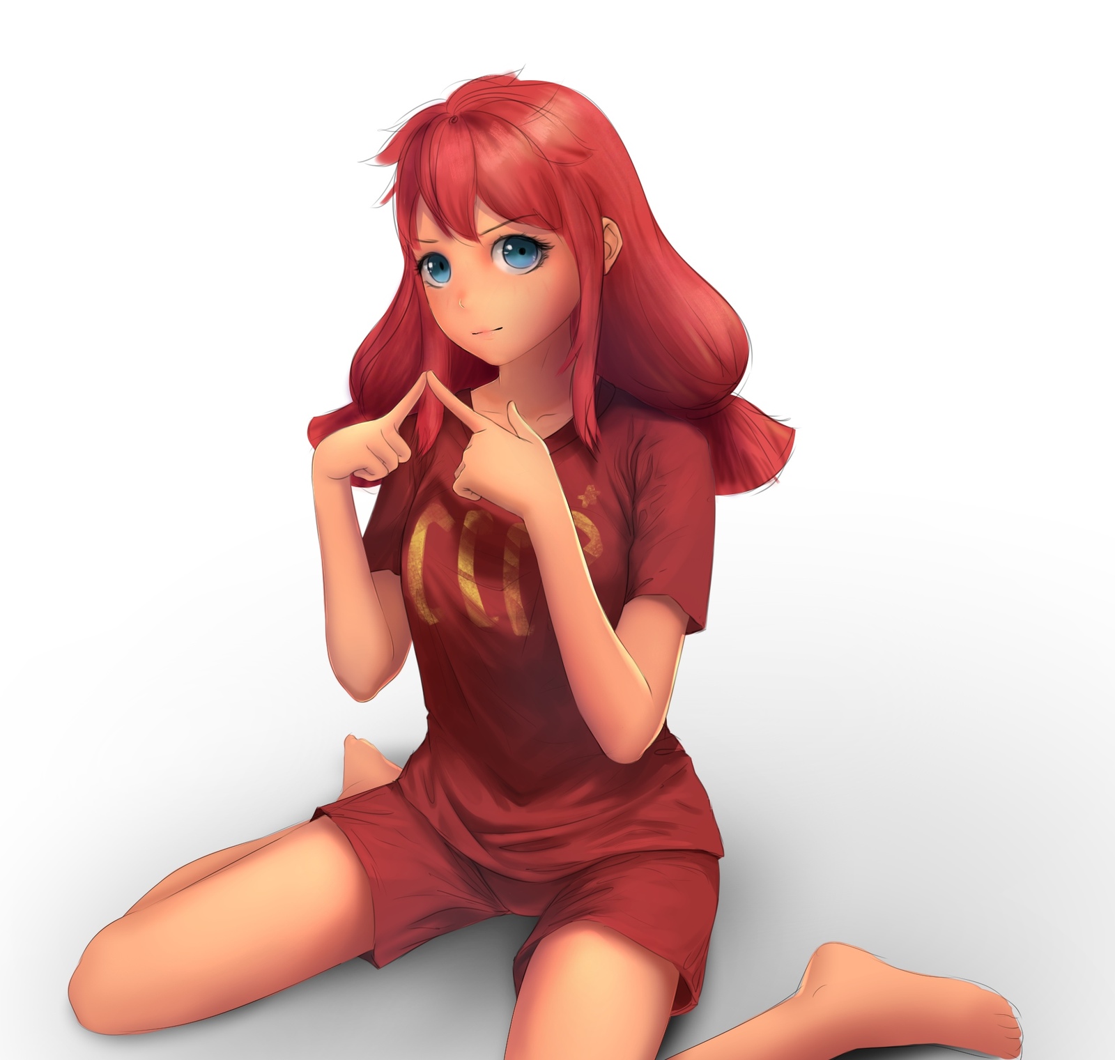 And who are you rooting for ... for ours? - Endless summer, Visual novel, Ulyana, Art, 