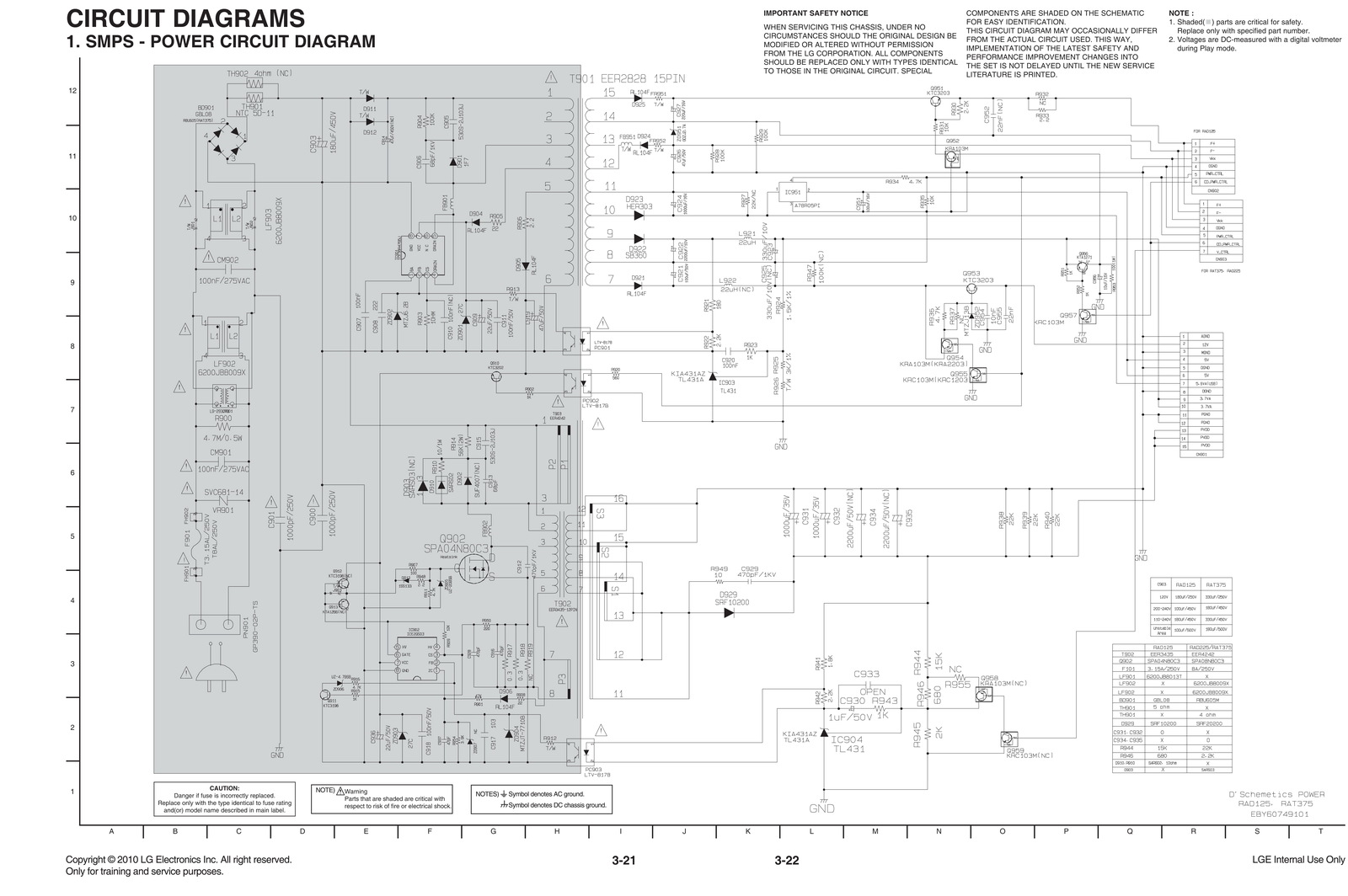 Схема lg lf k9150x