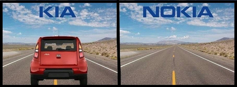 Great and mighty English - Kia, Kia Soul, Wordplay, Nokia