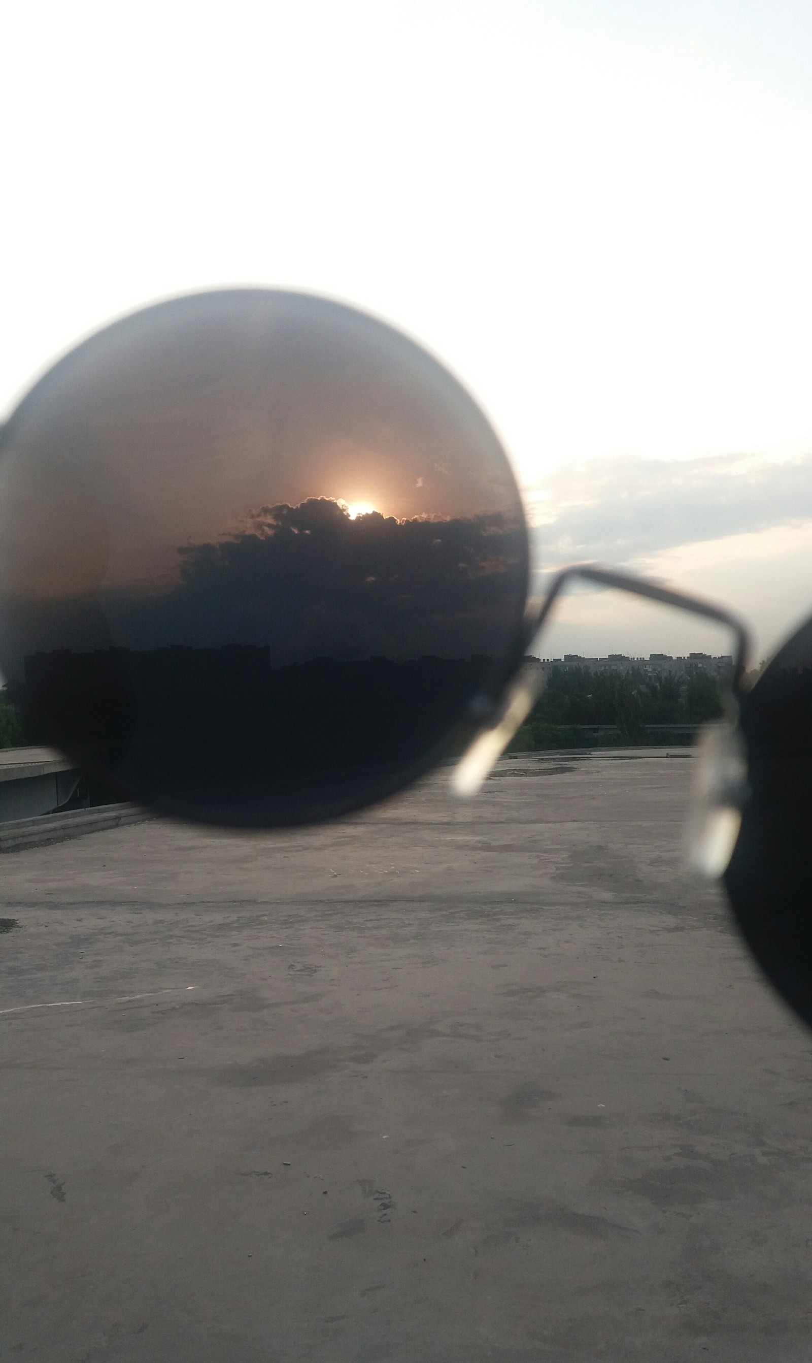 dawn - My, Sunglasses, dawn, The photo, Longpost