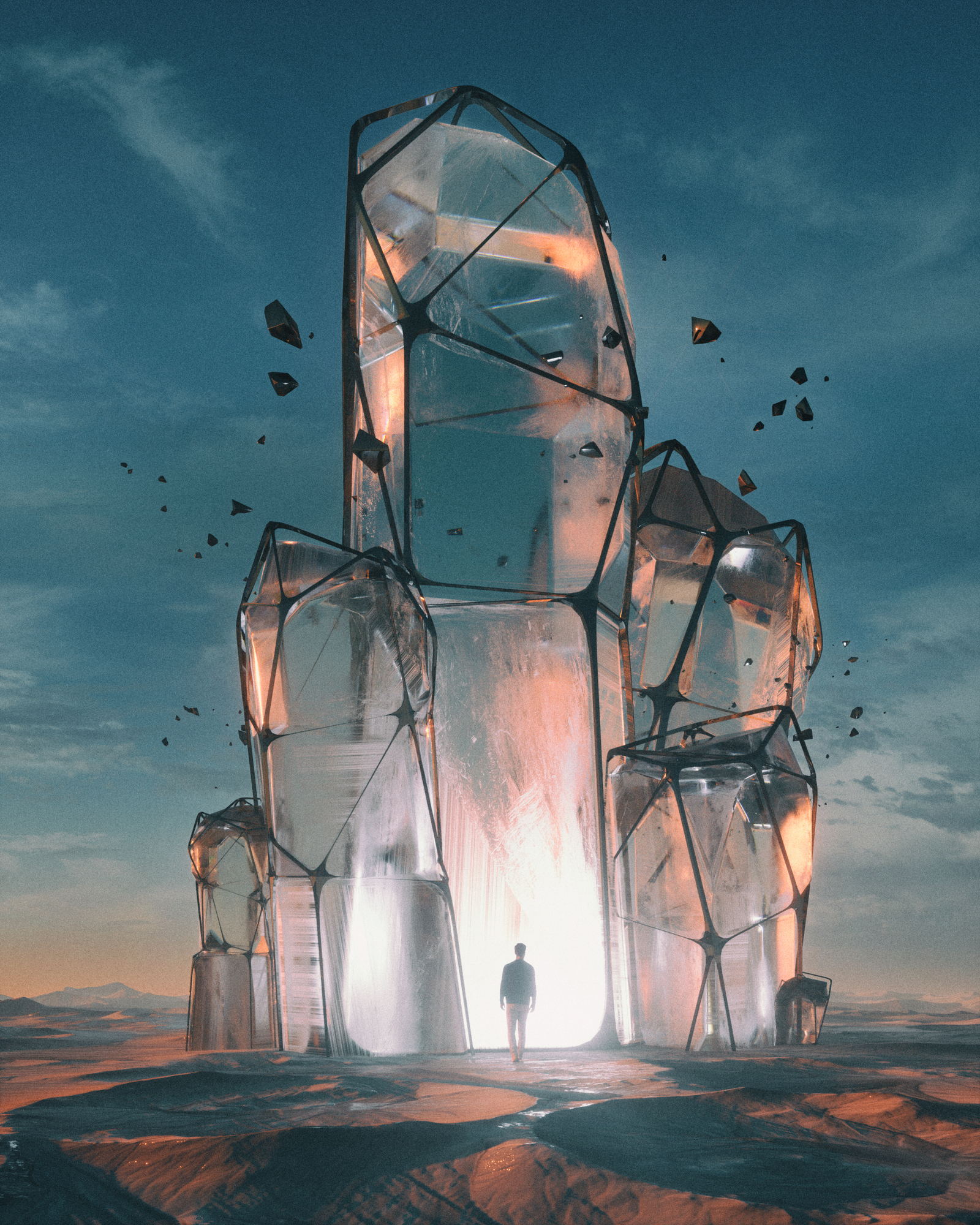 Artist: beeple . - Digital drawing, Art, Digital, Beeple, Render, 3D, 3D graphics, Longpost