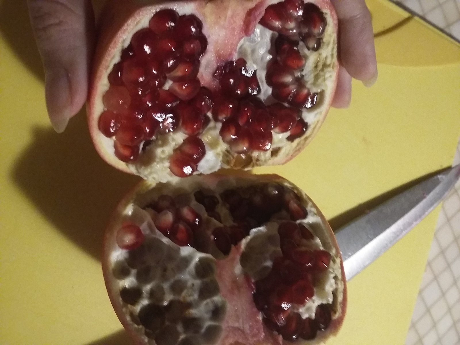 How to peel a pomegranate without getting dirty - My, Grenades, Life hack, Cleaning, Longpost, Hand grenade