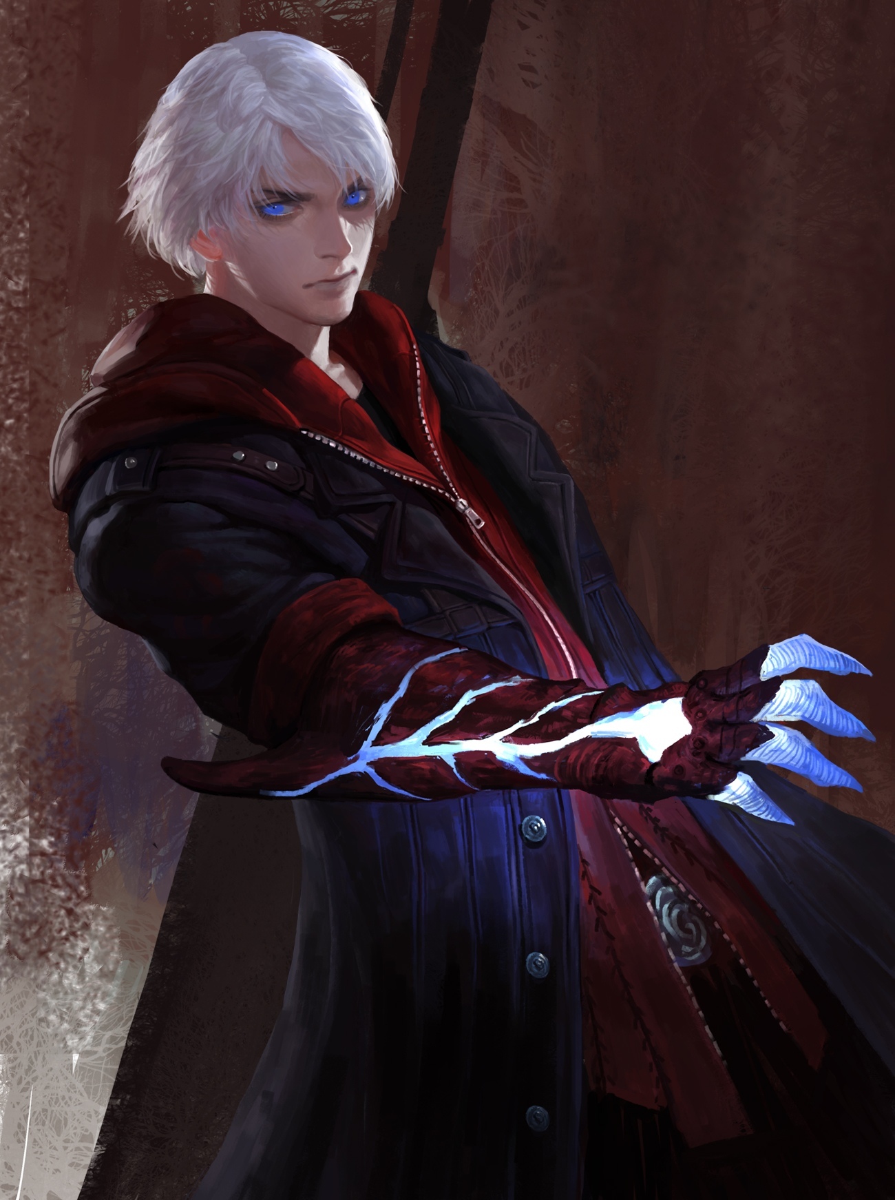 In honor of the announcement of devil may cry 5 a selection of art - Nero, Nero, Art, Games, Dmc, Devil may cry, Longpost