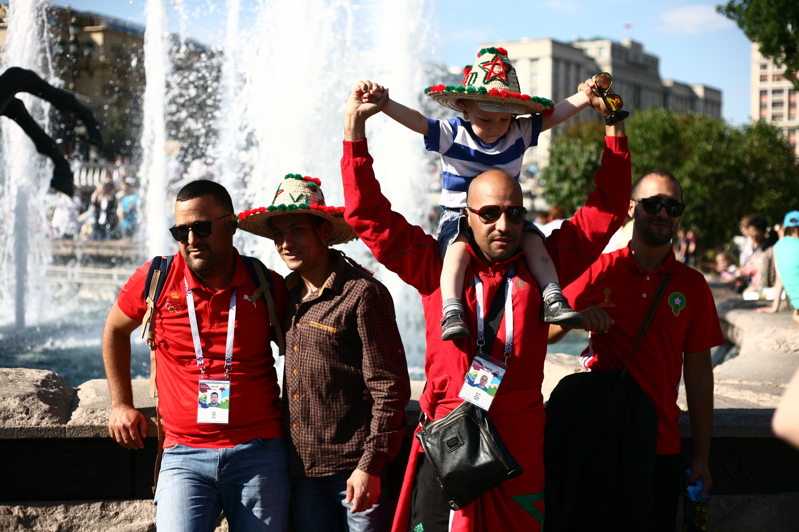 Fans in Moscow... - My, Болельщики, 2018 FIFA World Cup, Walk, Emotions, Moscow, Longpost