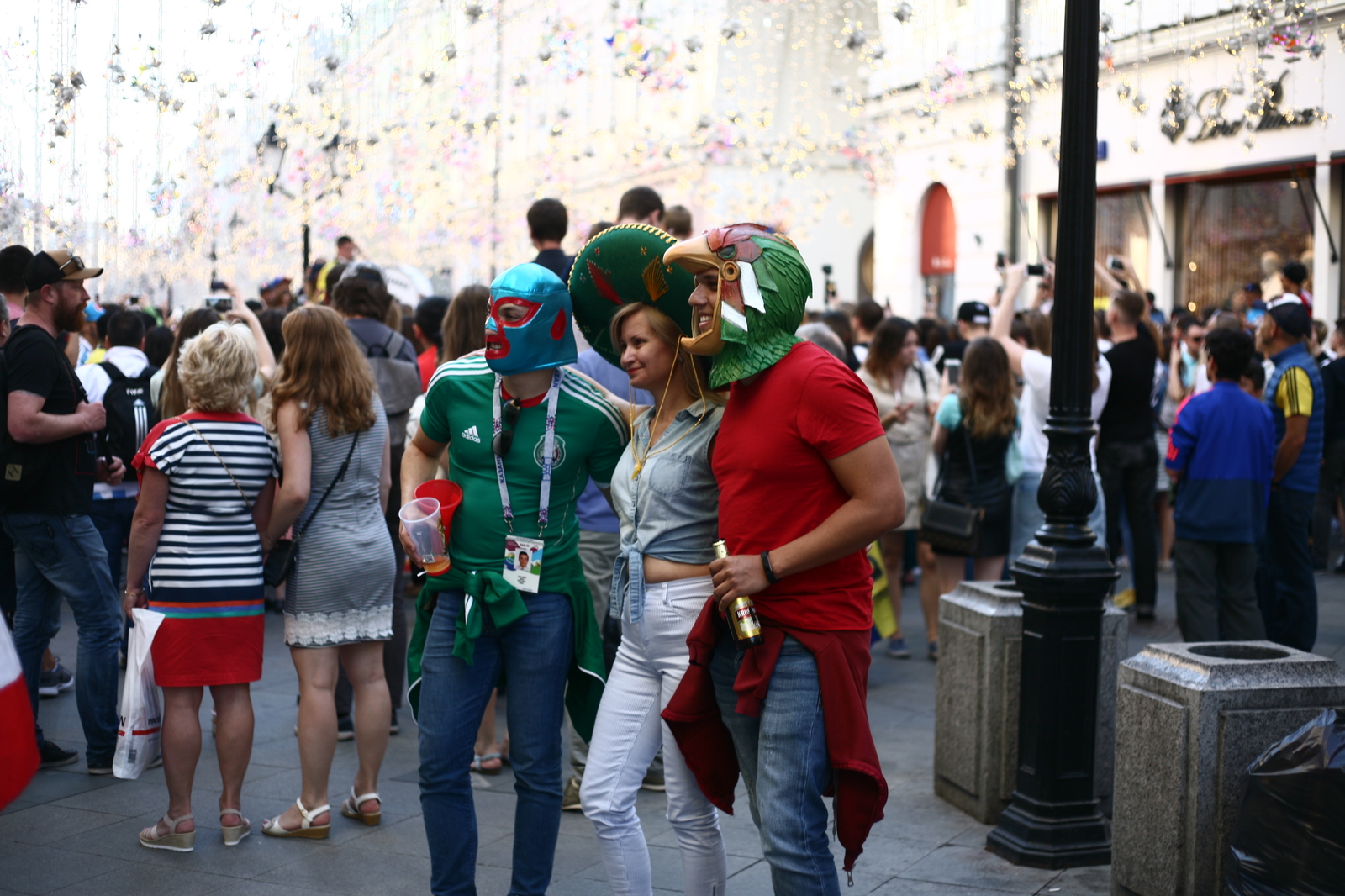 Fans in Moscow... - My, Болельщики, 2018 FIFA World Cup, Walk, Emotions, Moscow, Longpost