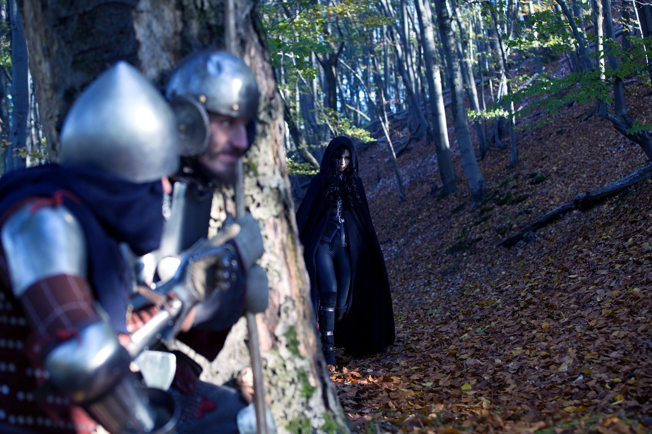 About the Witcher and cosplay. - My, Witcher, Cosplay, The photo, Forest, Longpost