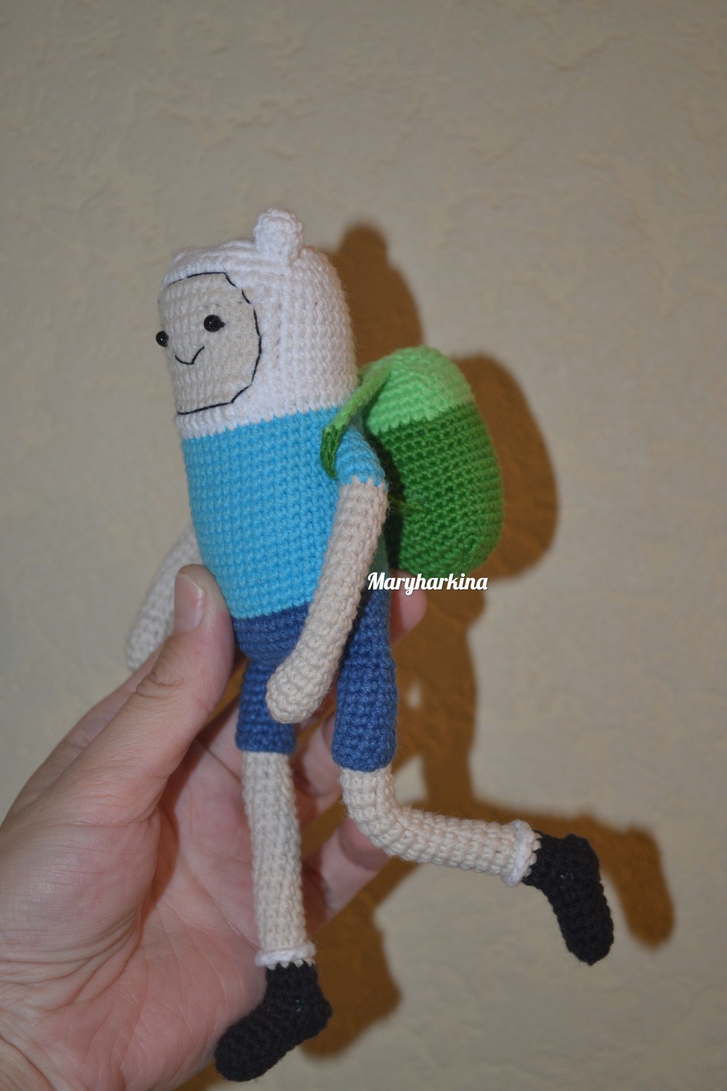 Finn the Kid and Jake - My, Crochet, Finn and Jake, Longpost, Adventure Time