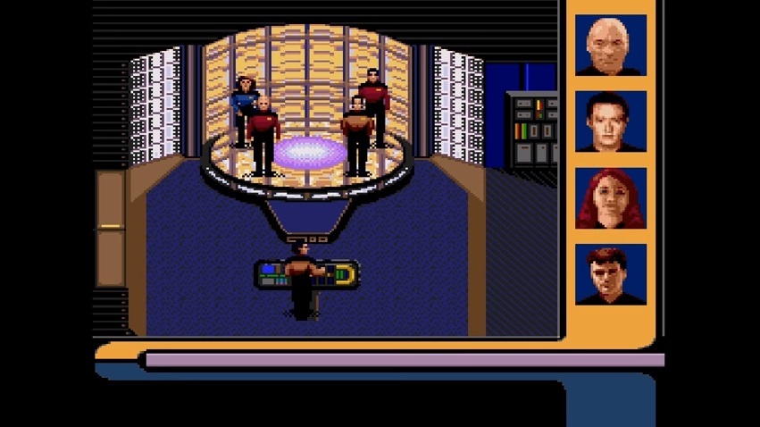 Star Trek: The Next Generation (SEGA) - Sega, Sega mega drive, Star trek, , , Longpost, Starship Enterprise, Star Trek: The Next Generation