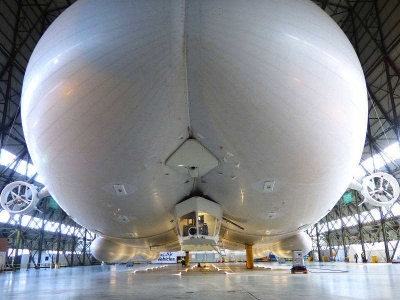 Very beautiful airship - Airship, Foreshortening, The photo