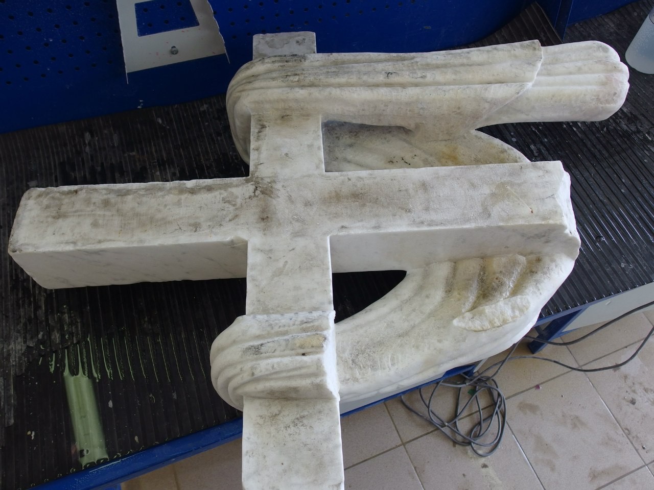 Restoration of the altar cross of the Basilica of St. - My, Stone carving, Marble, Cross, Church, Saint Petersburg, Restoration, Longpost