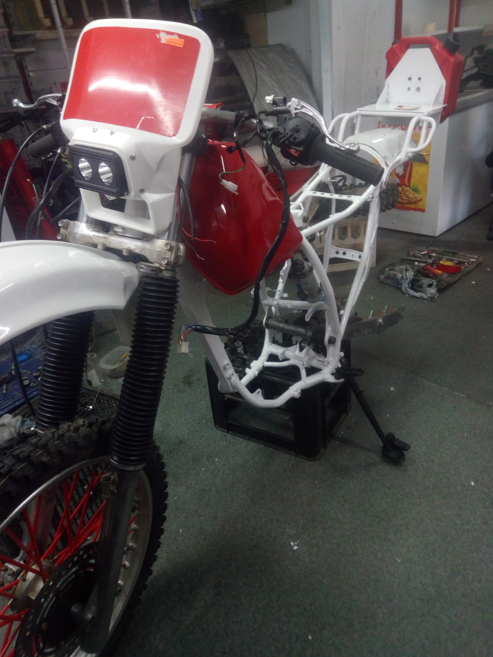 Motorcycle restoration - My, Motorcycles, Restoration, Rukozhop, Longpost, Moto