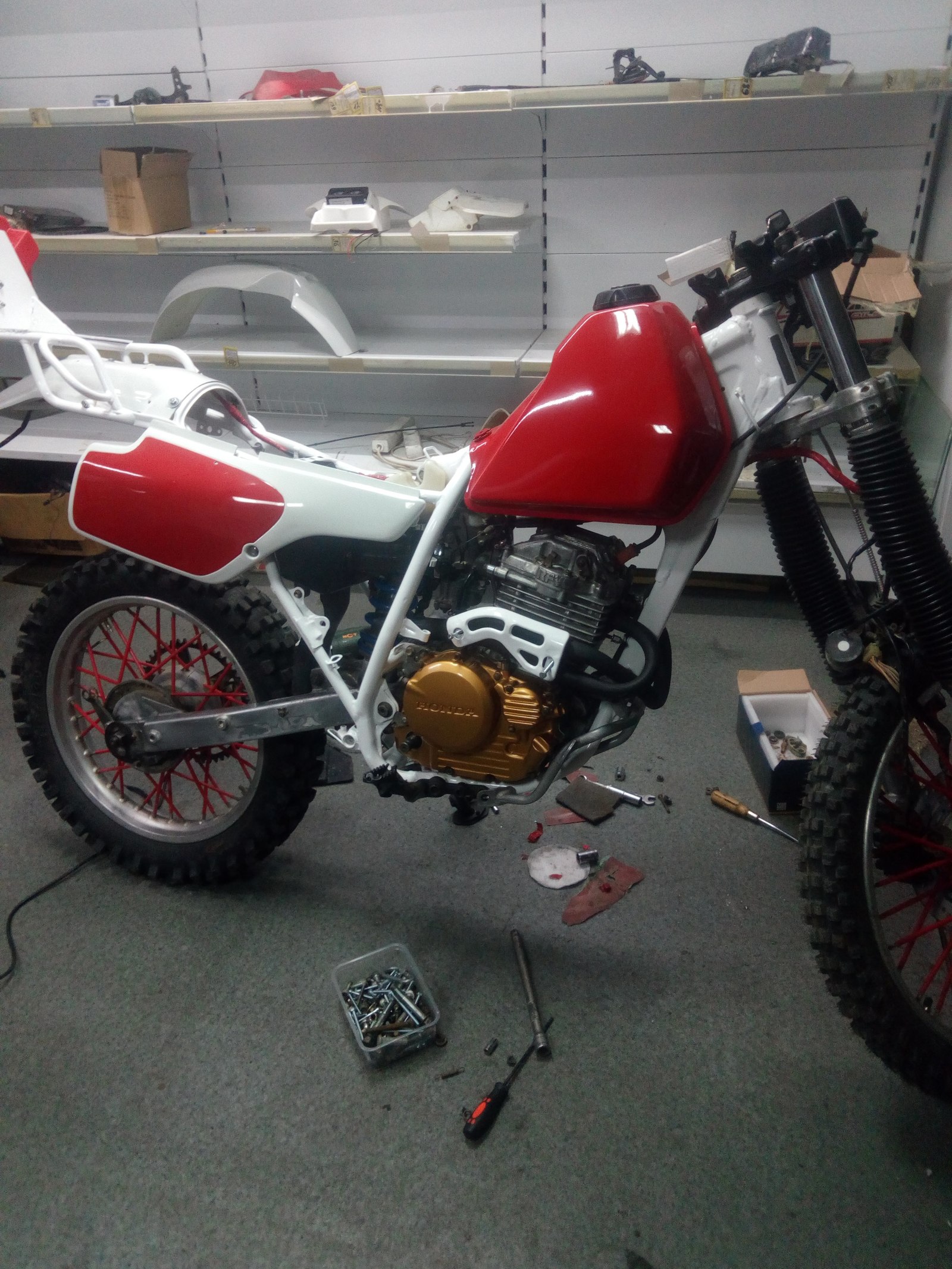 Motorcycle restoration - My, Motorcycles, Restoration, Rukozhop, Longpost, Moto