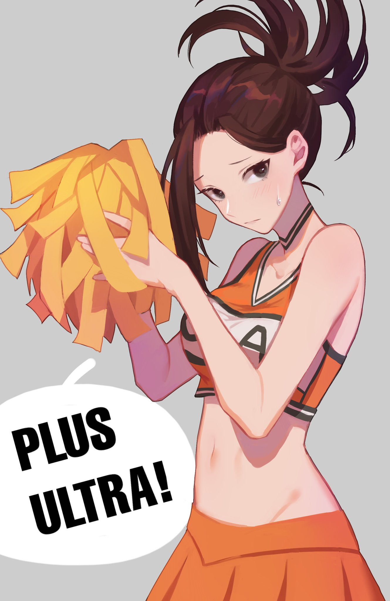 Anime Art №1414 - Аниме, Anime Art, Boku no Hero Academia, Yaoyorozu Momo