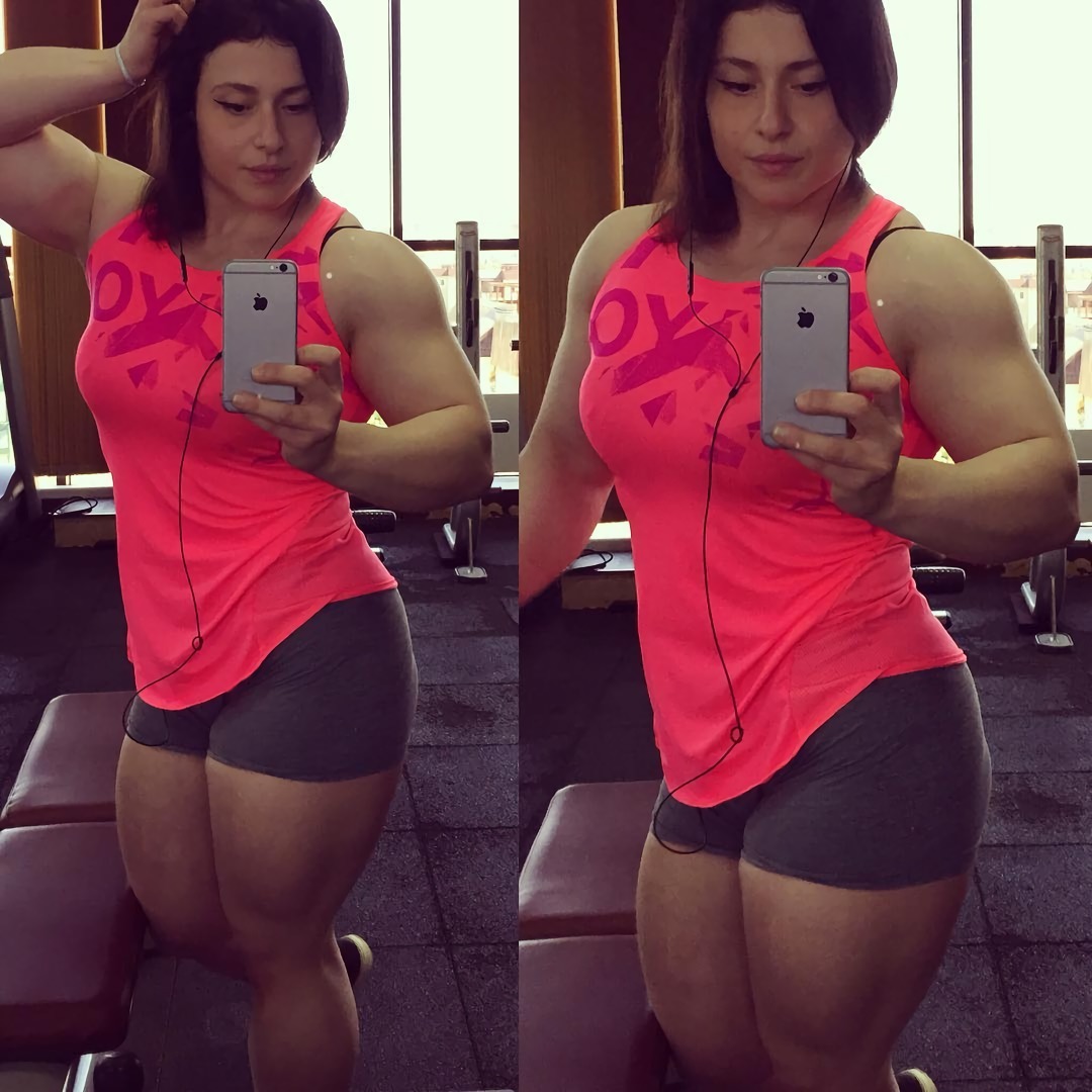 Anya Pardjiani - Anya Pardjiani (@66littledevil6) - Anya Pargiani, Strong girl, Sleep-Sleep, Girls, Powerlifting, Bodybuilders, Body-building, GIF, Longpost