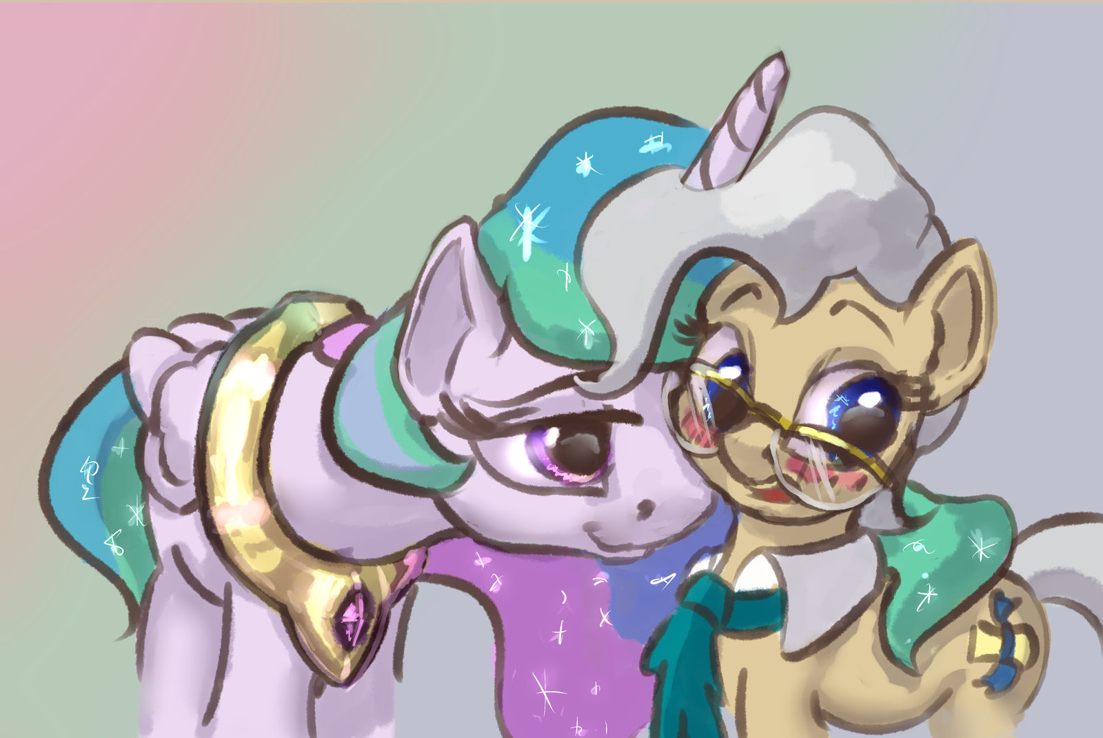 You don't mind building a palace and a school in your city, do you? - My little pony, Princess celestia, Mayor Mare, Shipping