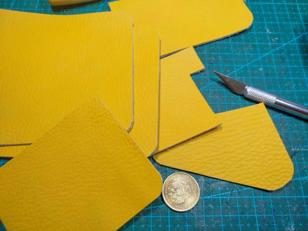 Lemon. - My, Leather craft, Friday tag is mine, Leather, Summer, Rukozhop, Lockeray, Longpost