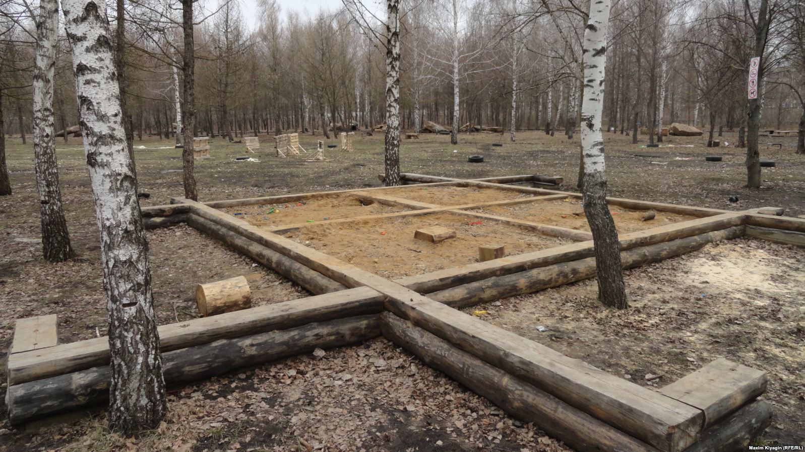 In the Oryol region, the Russian Orthodox Church took up arms against a neopagan sandbox in the park and its creator, a Slav - Livny, ROC, Neopaganism, Cossacks, Conflict, The park, Longpost