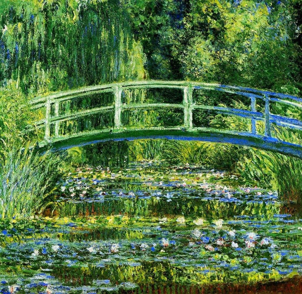 Monet and his bridge - Claude Monet, Artist, Evolution, Longpost