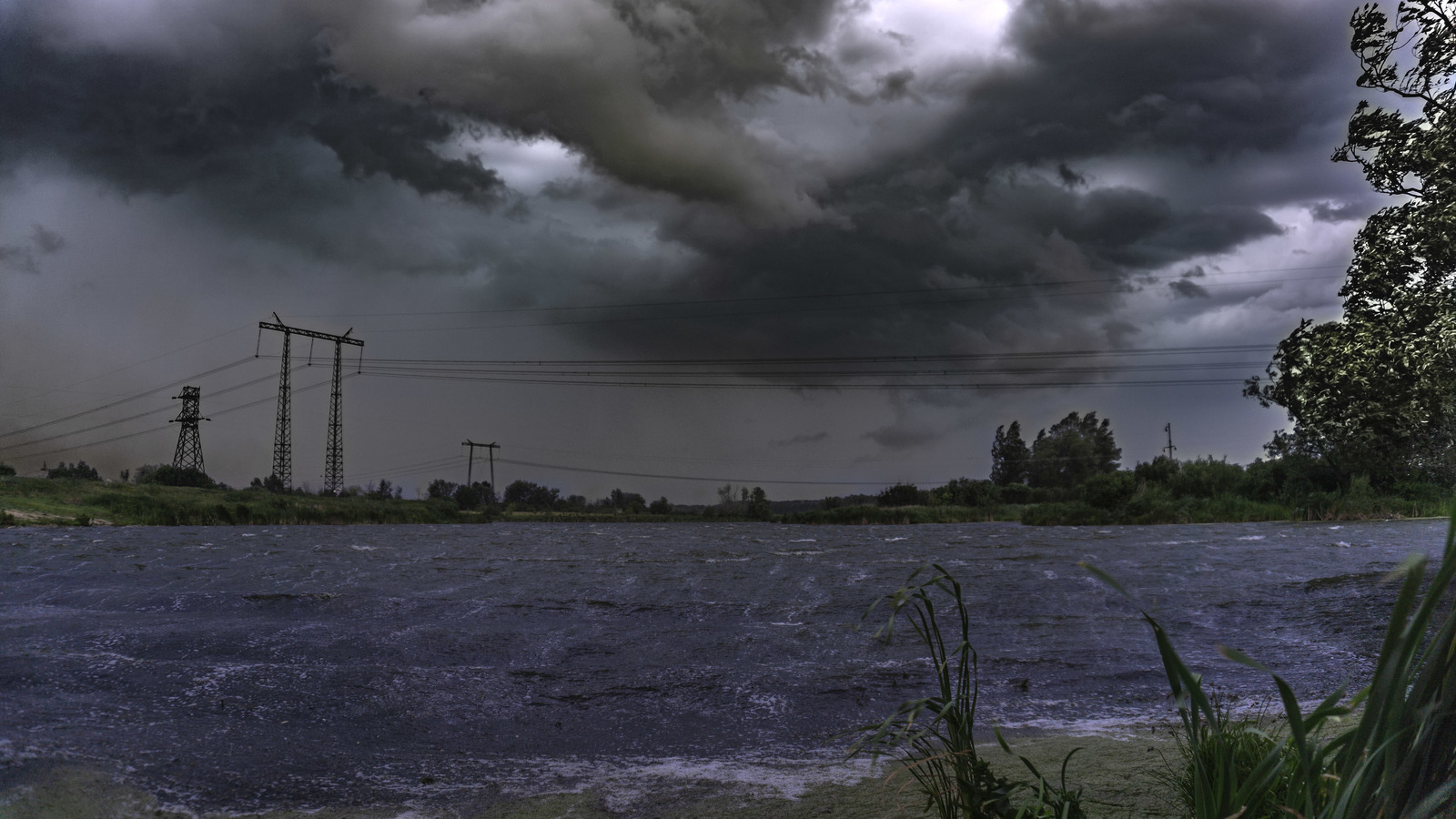 Before the storm - My, Thunderstorm, The photo, Lipetsk