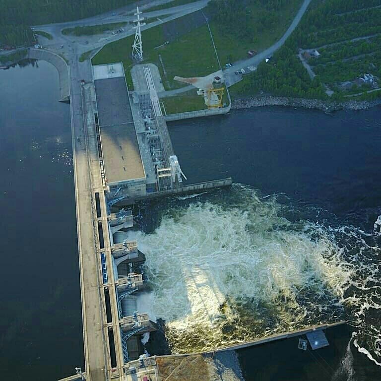 Mainskaya HPP - Hydroelectric power station, Khakassia, Nature, beauty, Longpost