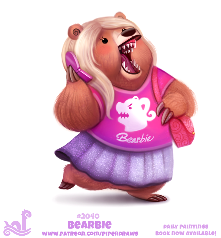 Bearbie - Art, Barbie, The Bears, Cryptid-Creations