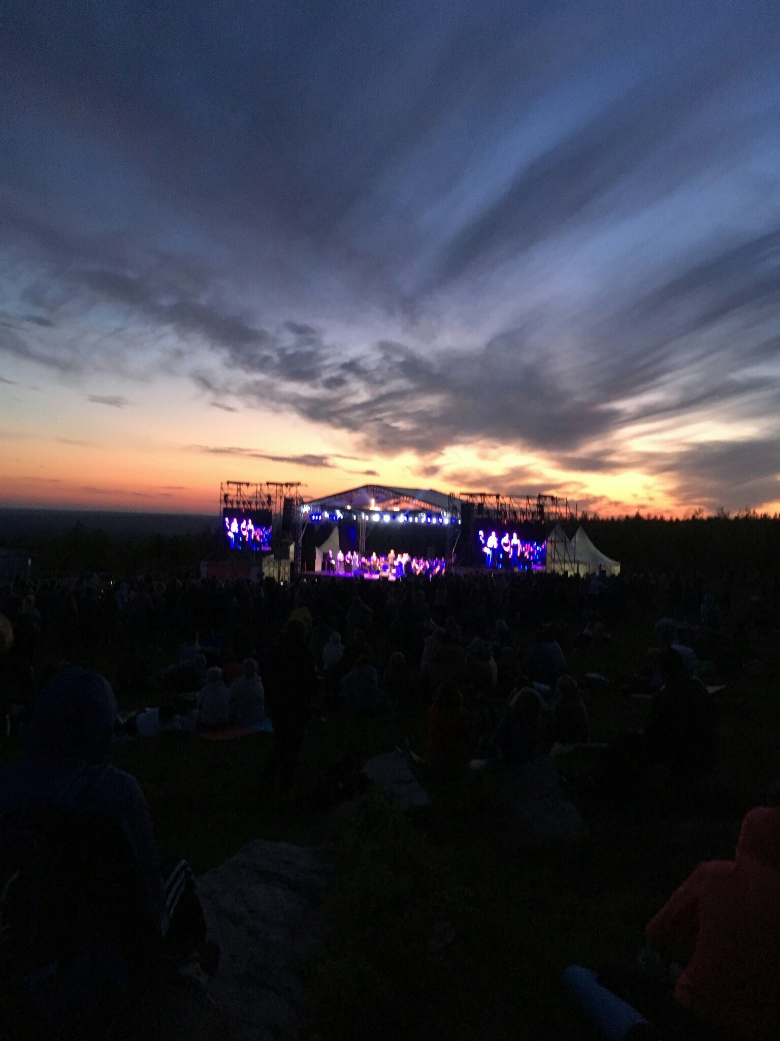 Rock opera in Gubakha - My, beauty of nature, Longpost, Rock concert