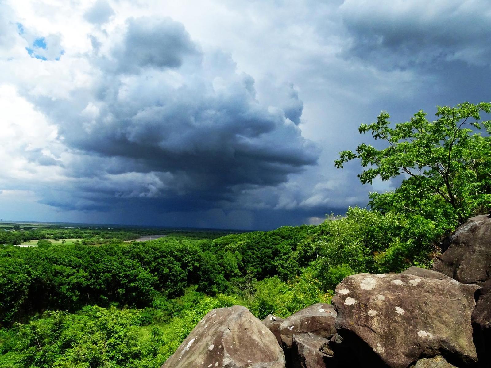 Thunderstorm with a human face. - My, Дальний Восток, Primorsky Krai, Oktyabrsky District, The clouds, , Longpost