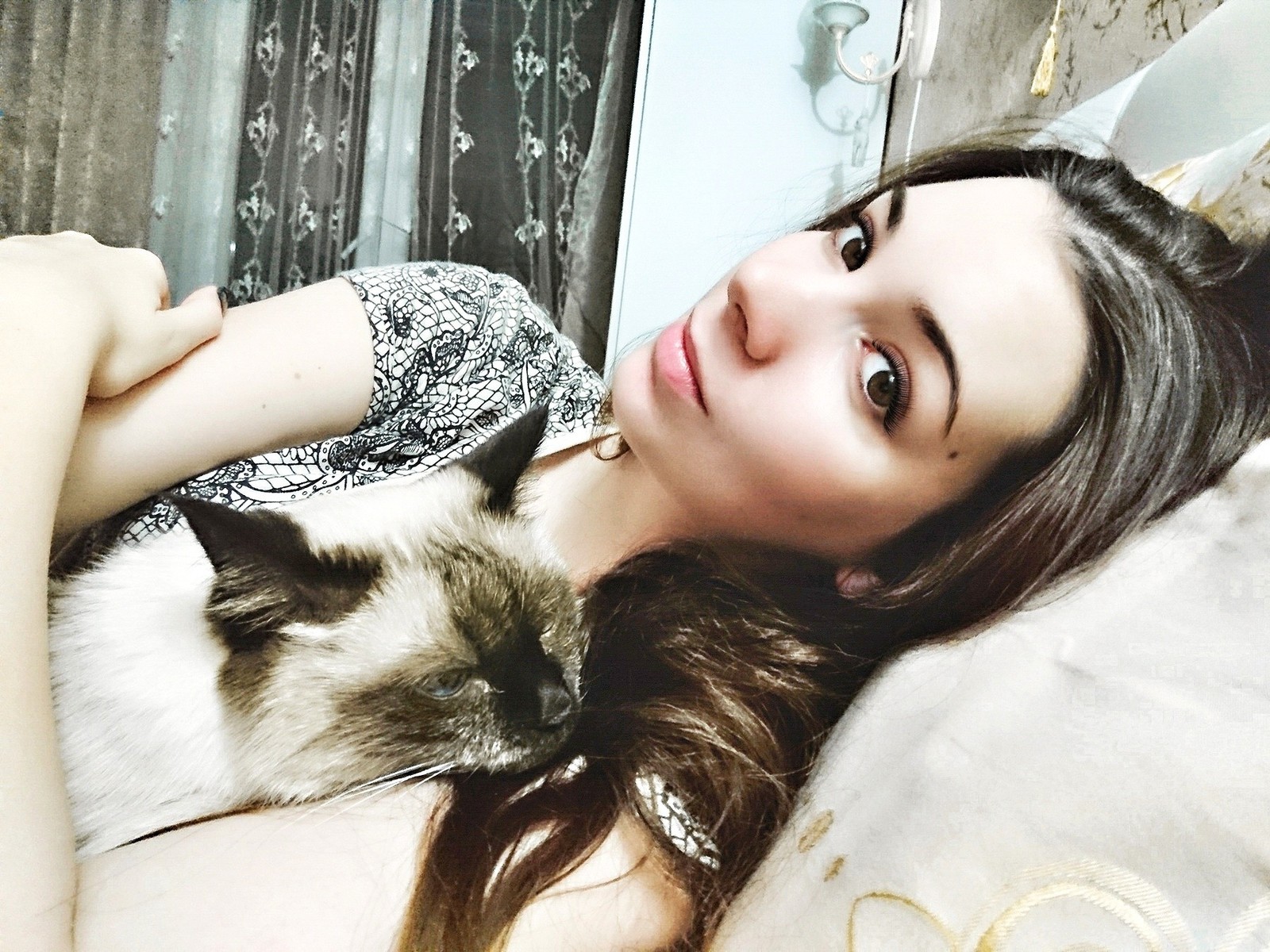 With a cat for life <3 - My, Love, , Longpost, cat