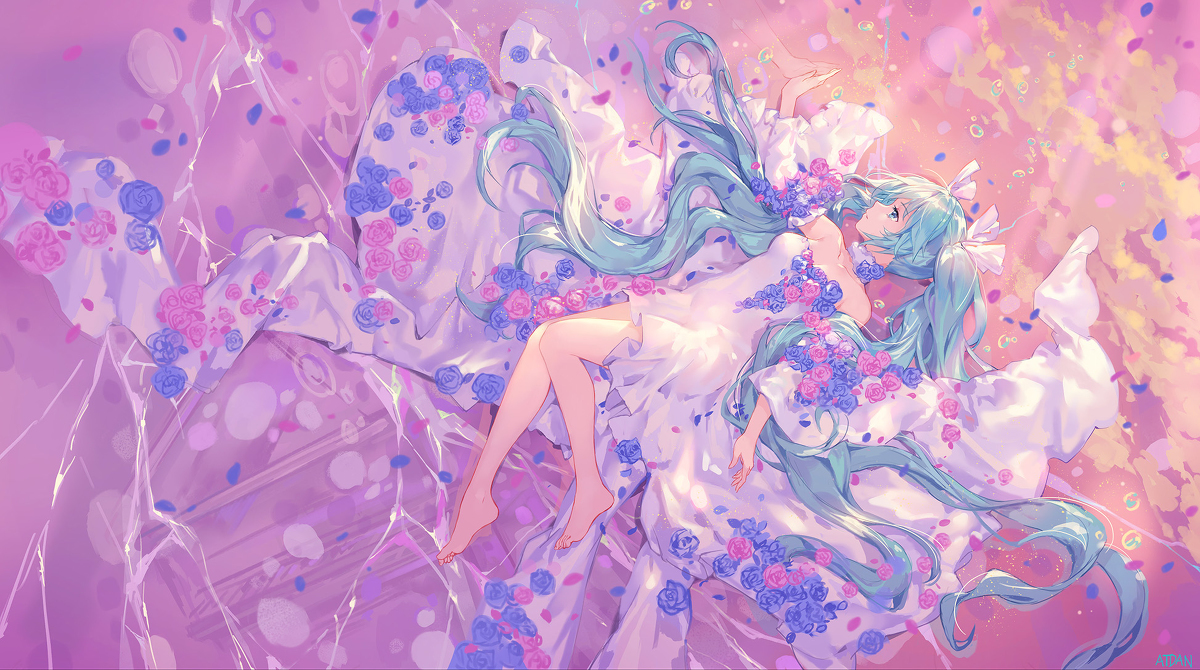 ATDAN Art - Atdan, Anime, Anime art, Anime original, Houseki no kuni, Hatsune Miku, Longpost