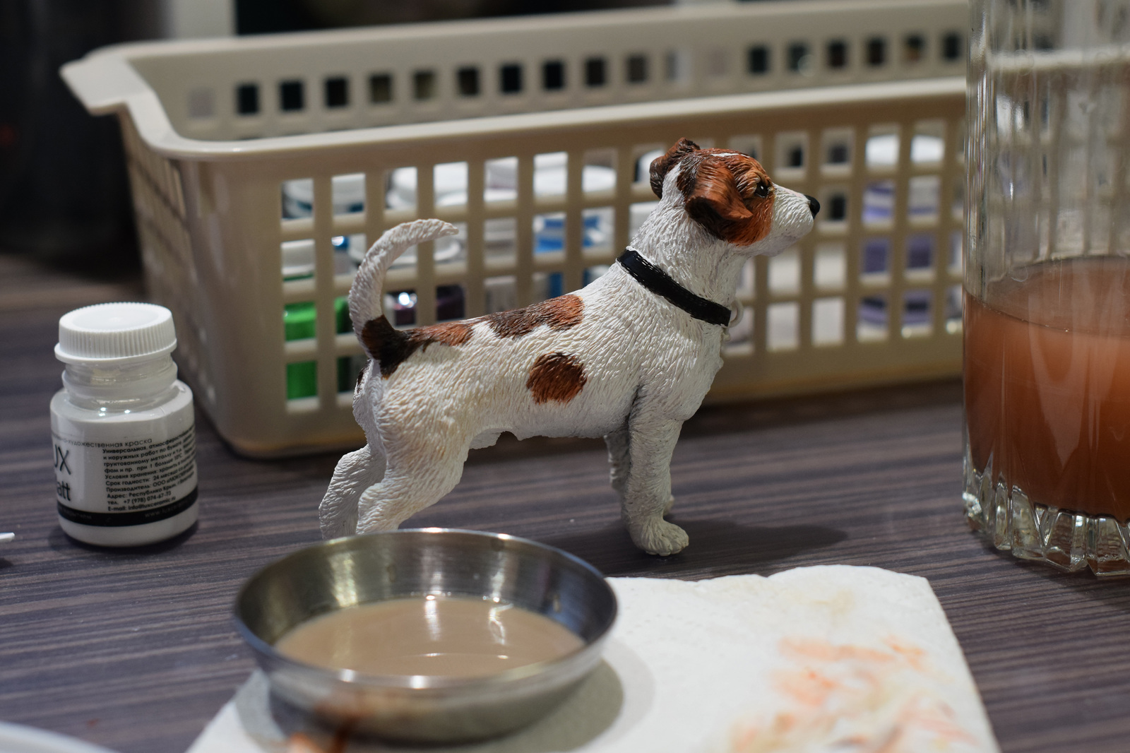 Figurine Jack Russell Terrier made of polymer clay - My, Polymer clay, Dog, Plastic, Needlework with process, Longpost