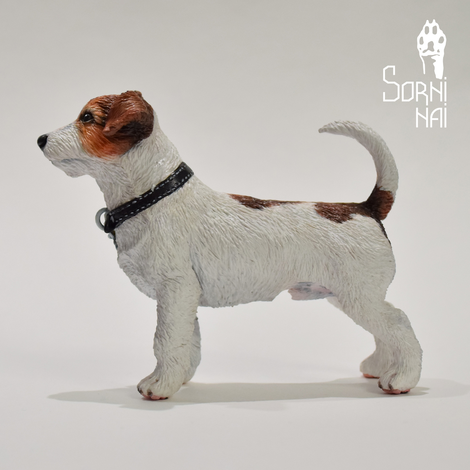 Figurine Jack Russell Terrier made of polymer clay - My, Polymer clay, Dog, Plastic, Needlework with process, Longpost