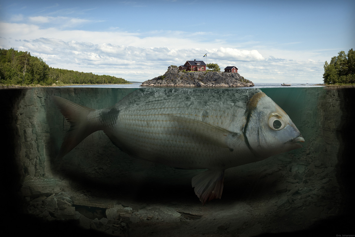 A touch of surrealism by Swedish photographer Erik Johansson - The photo, Art, , Longpost