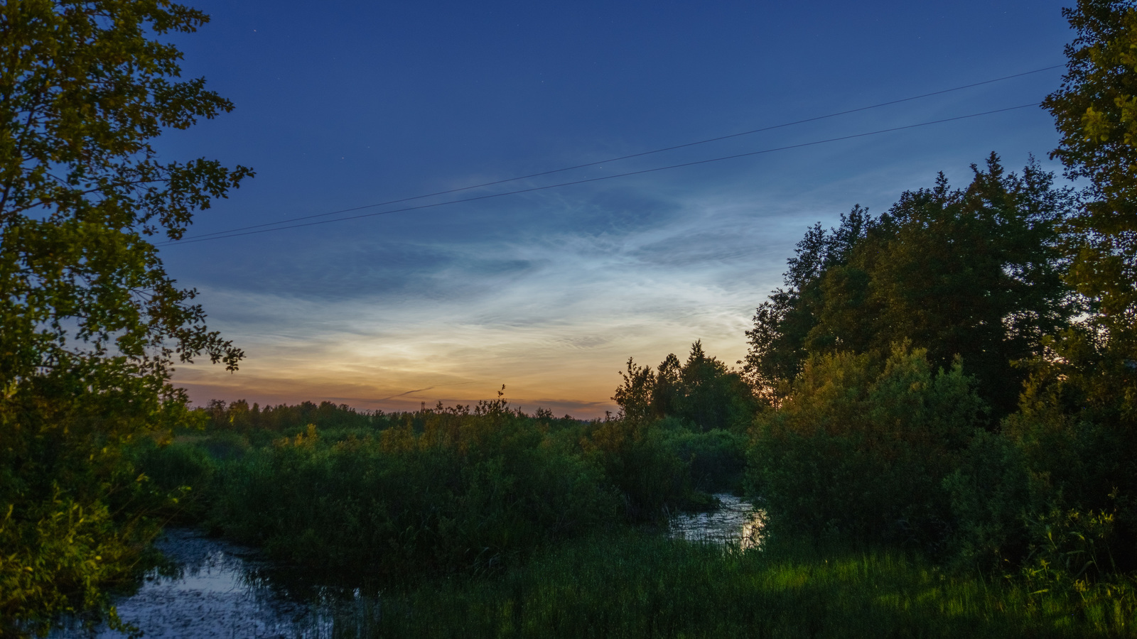 dawn - My, dawn, River, The photo, Longpost, Nature, Plants, Sky