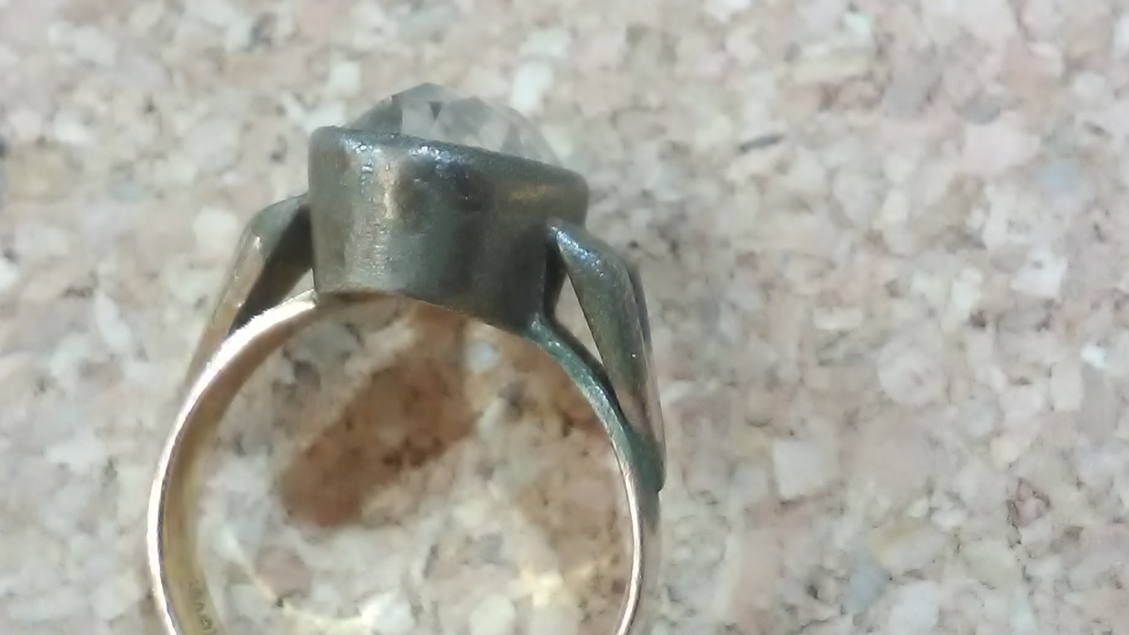 This is what happens when mercury hits a gold ring - My, Jewelry, Repair, Ring, Longpost