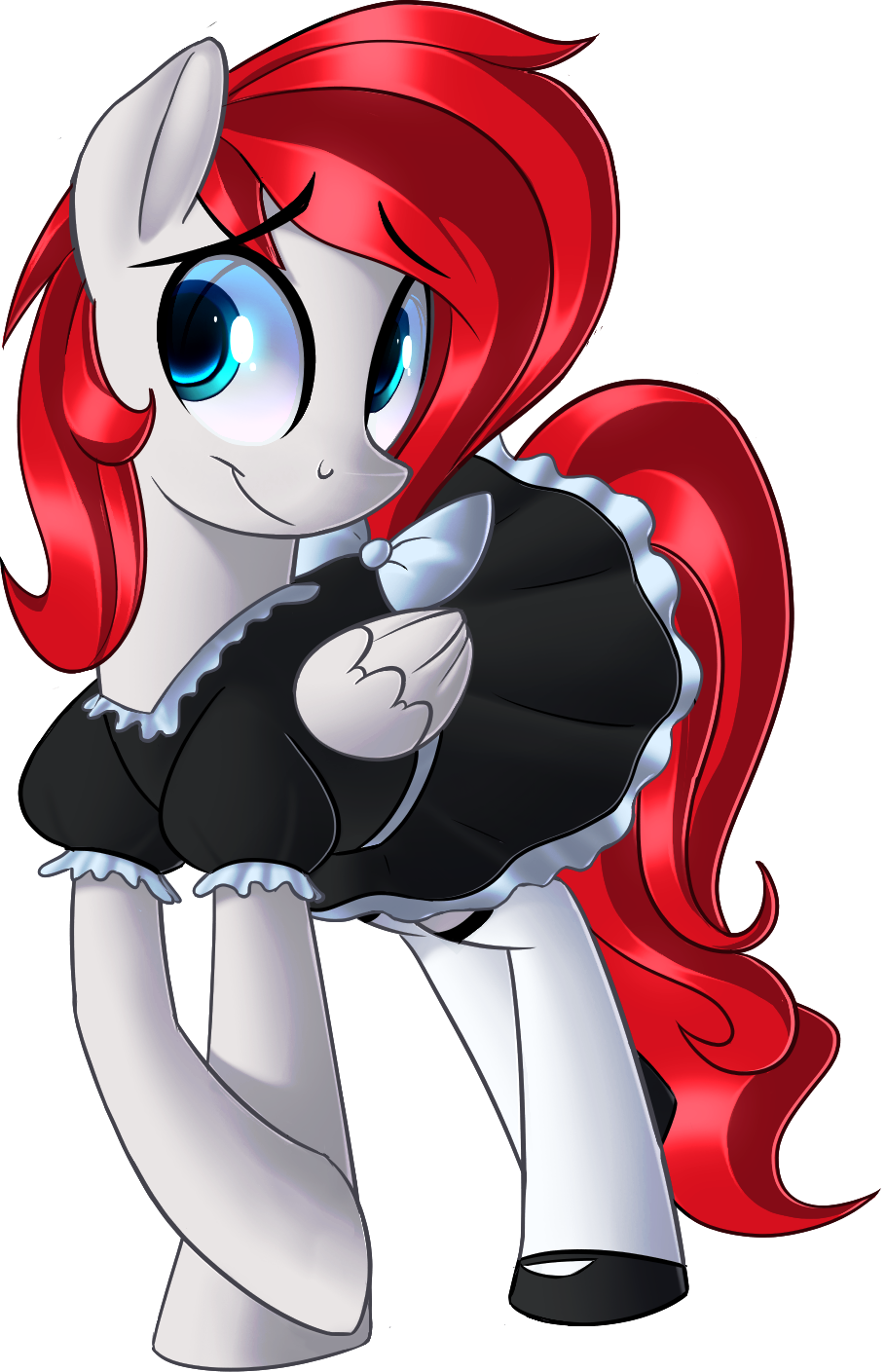 Housemaid - My little pony, MLP Trap, Its a trap!, PonyArt, Art, Original character