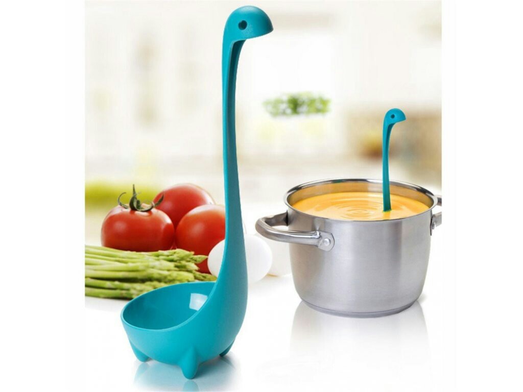 Loch Ness monster - Soup, Utensils, Pan, Design