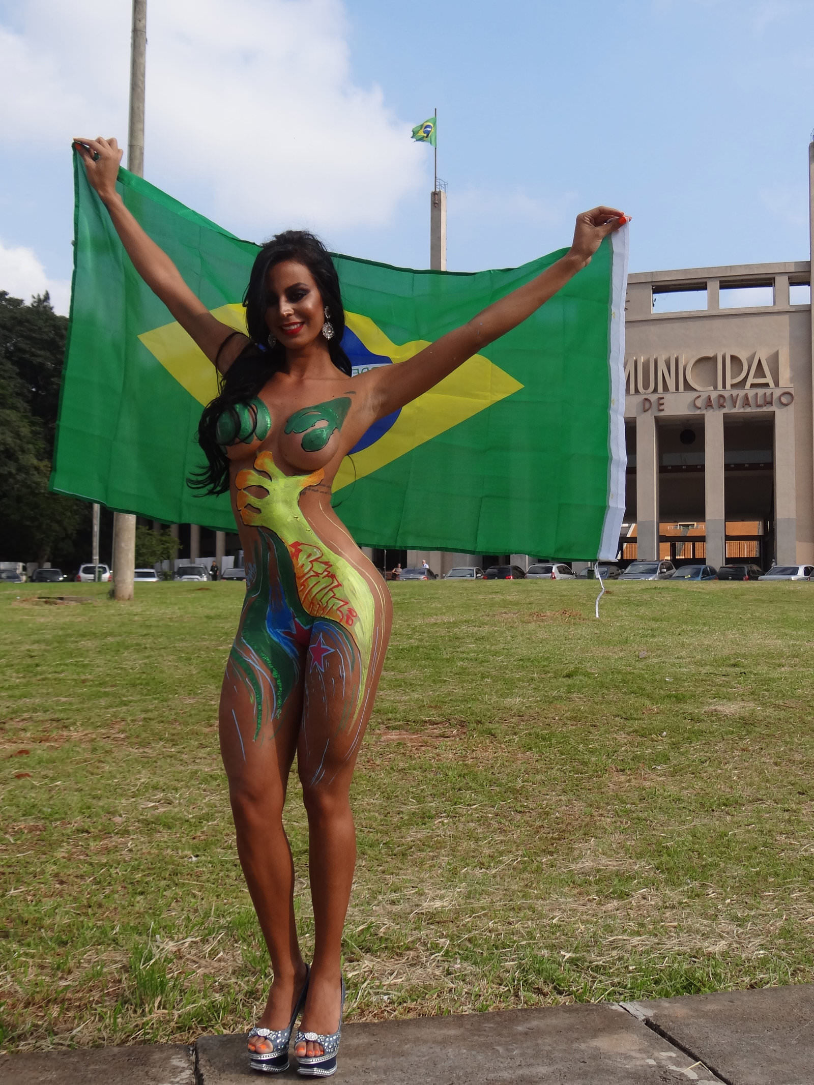 Lorena Bueri - NSFW, , Reddit, Breast, Brazil, Football, Strawberry, Girls, Longpost