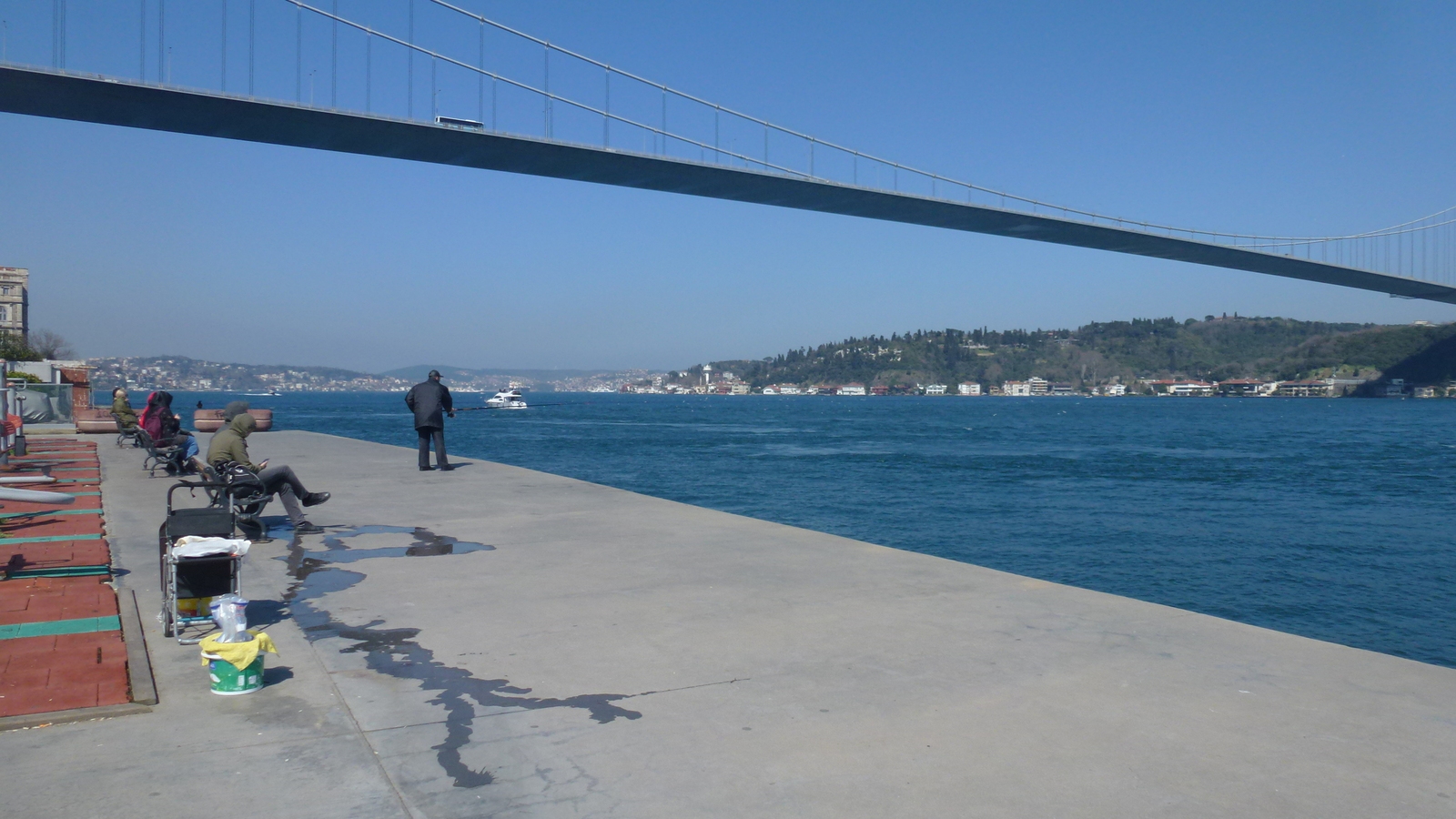 Bridge over the Bosphorus in Istanbul - My, , Istanbul, Bosphorus, Video, Longpost, Bridge