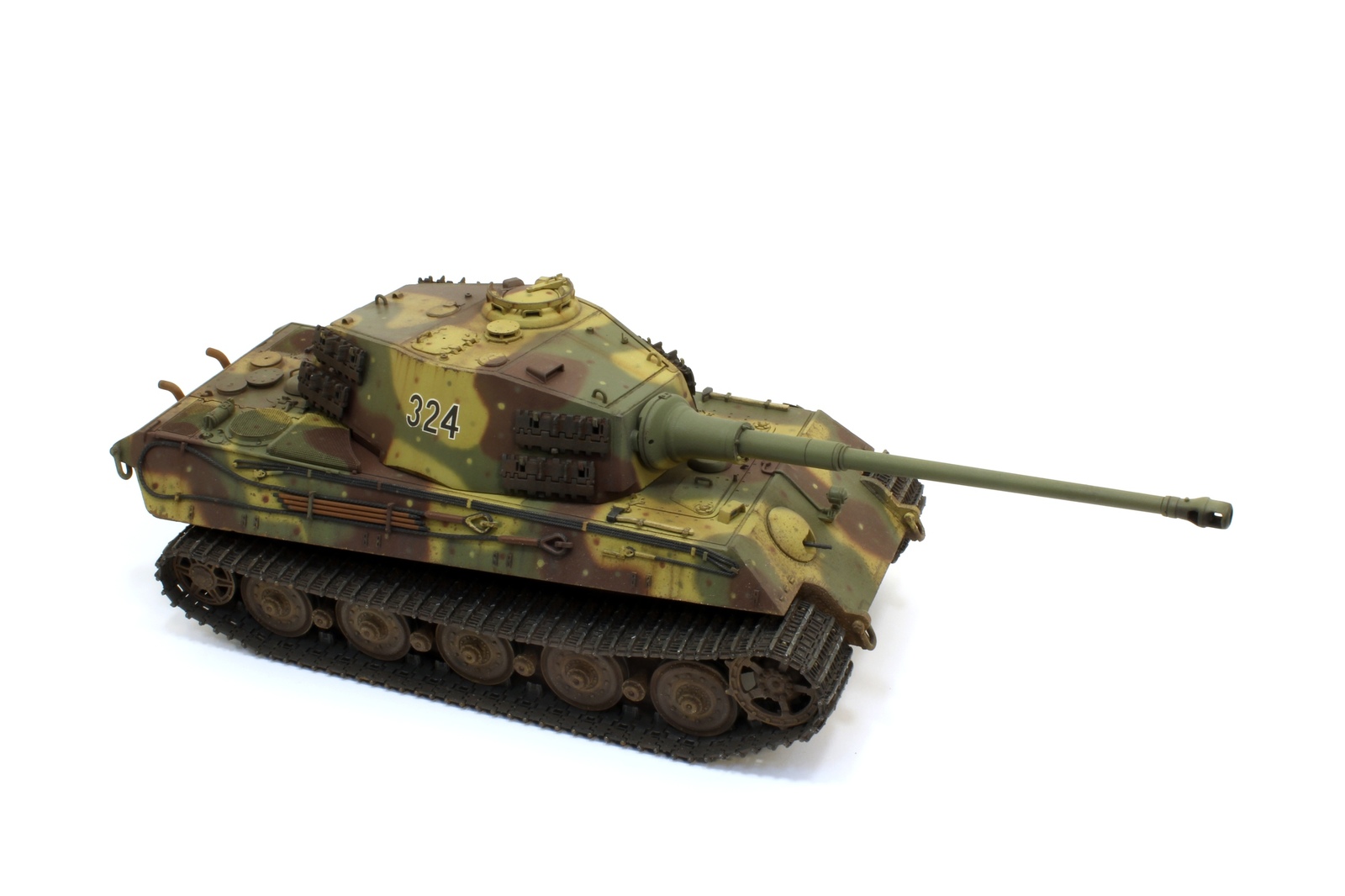 Royal Tiger Model by MENG 1/35 - My, Stand modeling, Modeling, Scale model, Longpost