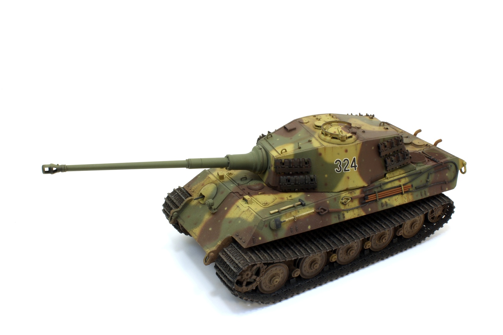 Royal Tiger Model by MENG 1/35 - My, Stand modeling, Modeling, Scale model, Longpost