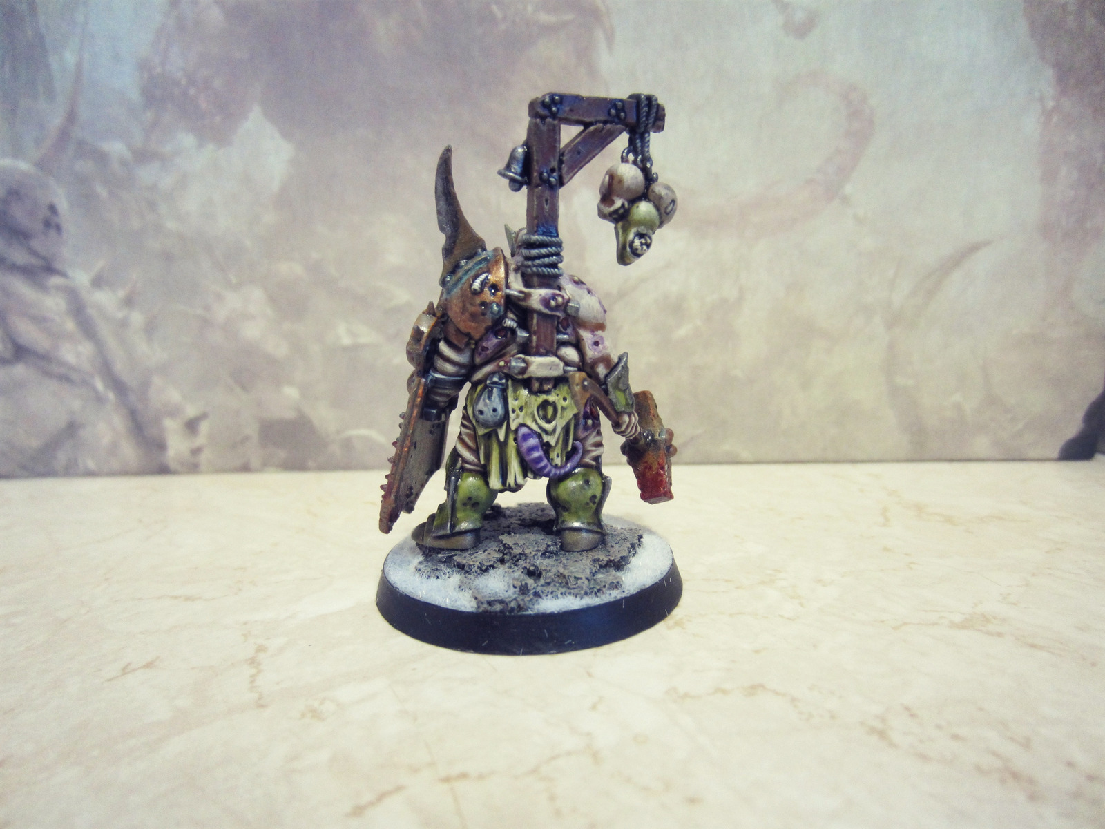 Grimdark painting continues - My, Warhammer: age of sigmar, Chaos, Nurgle, Stinker, Painting miniatures, Longpost