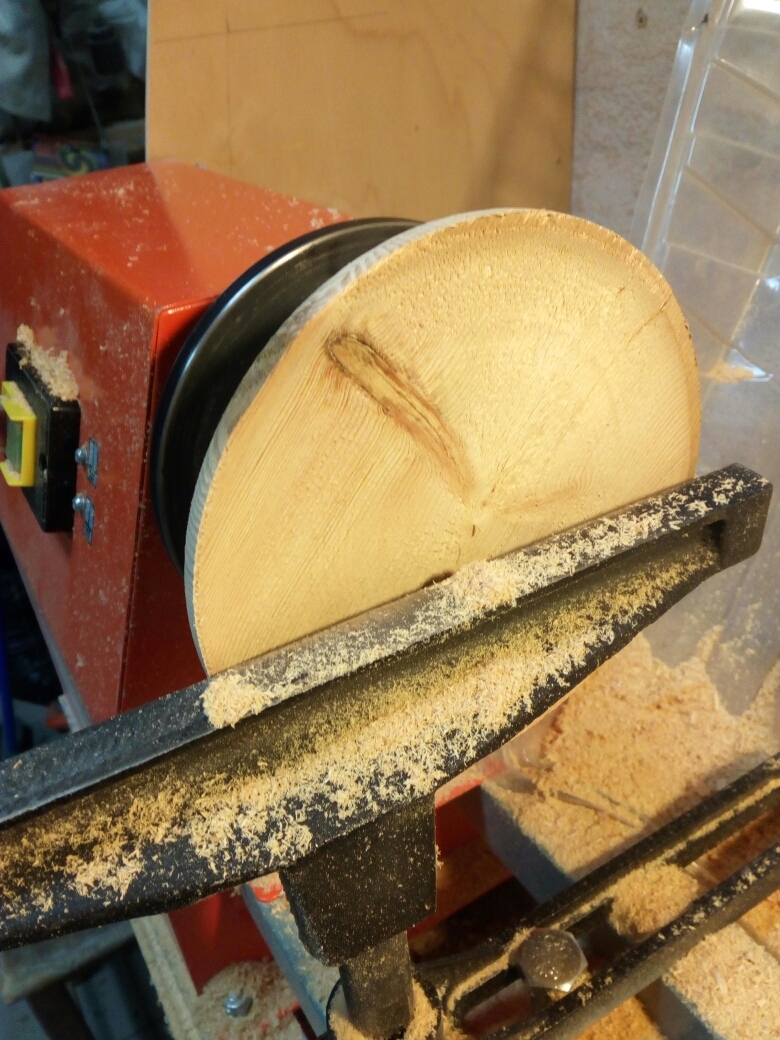 Making a wooden plate - My, Tree, Woodworking, Woodworking, With your own hands, Turning machine, Decor, Longpost