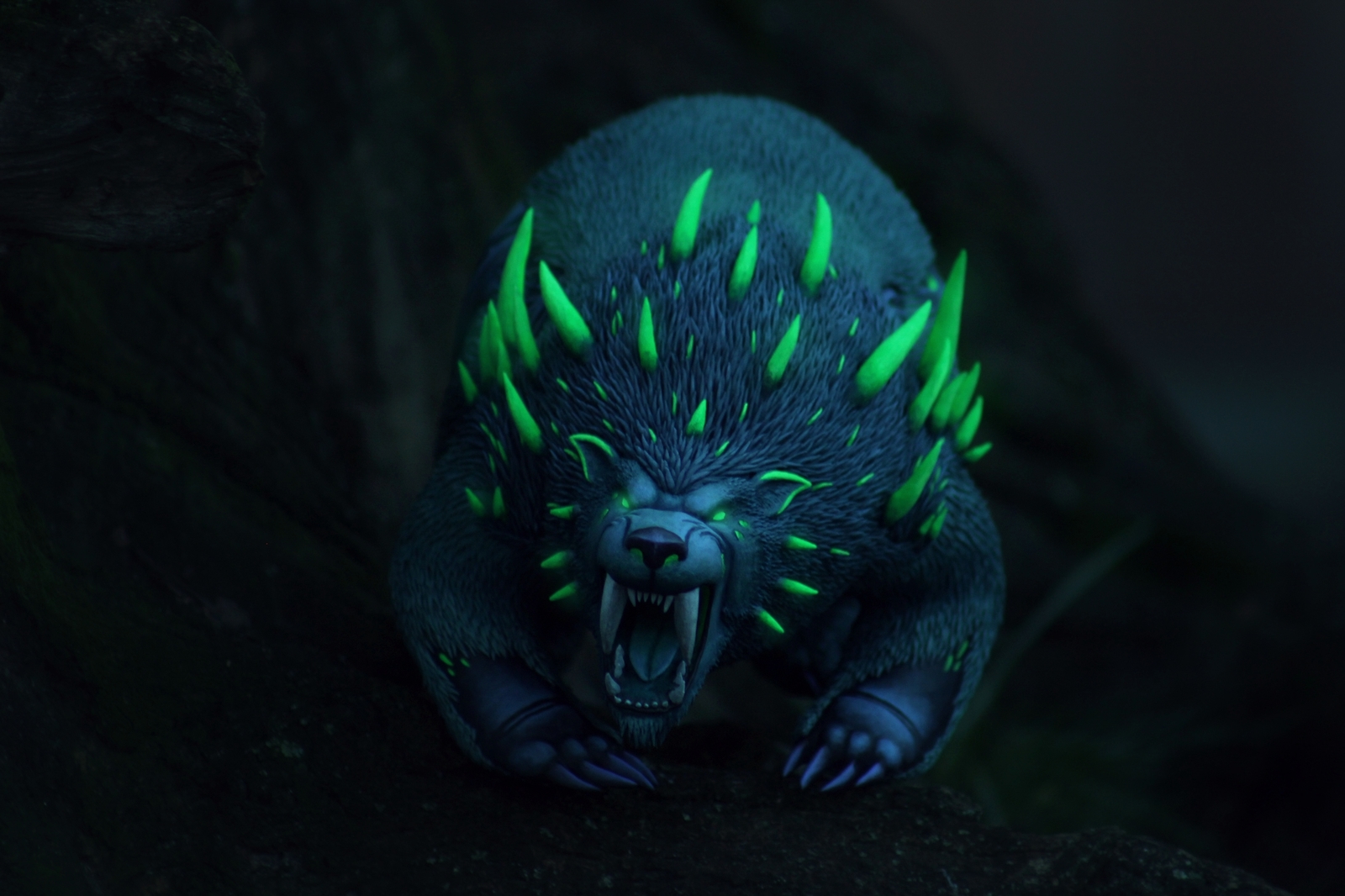 Guardian Druid (Nightmare Victim skin) - My, Druid, Wow, World of warcraft, Figurine, Handmade, The Bears, Warcraft, Longpost, Figurines