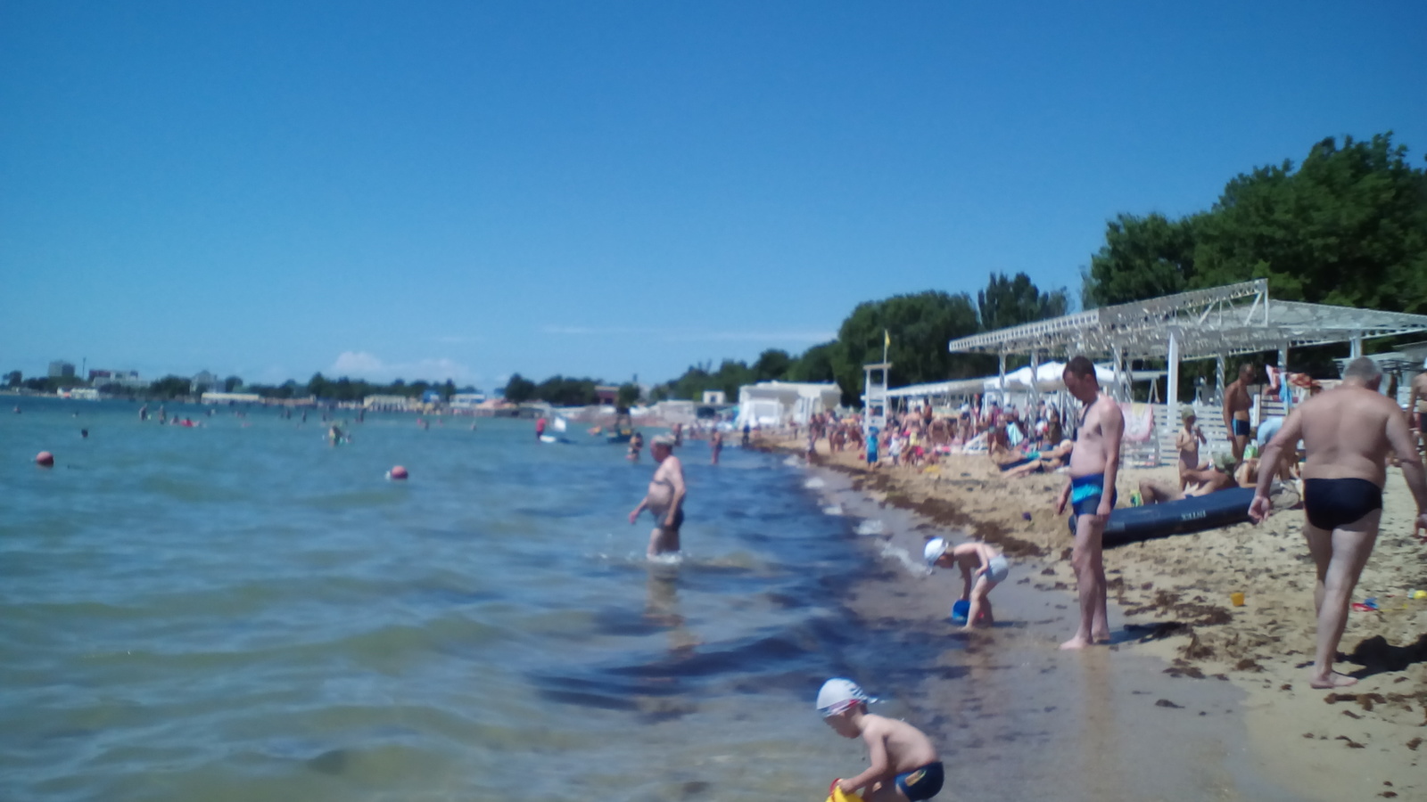 There are no tourists in Evpatoria - My, Crimea, Beach, Evpatoria