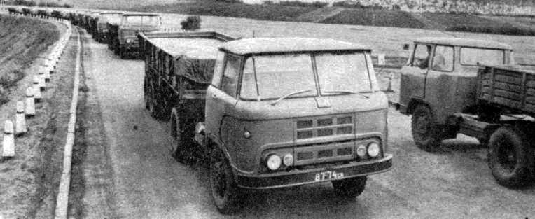 KAZ-606. The first cabover truck in the USSR - Kaz, Truck, Tractor, Longpost