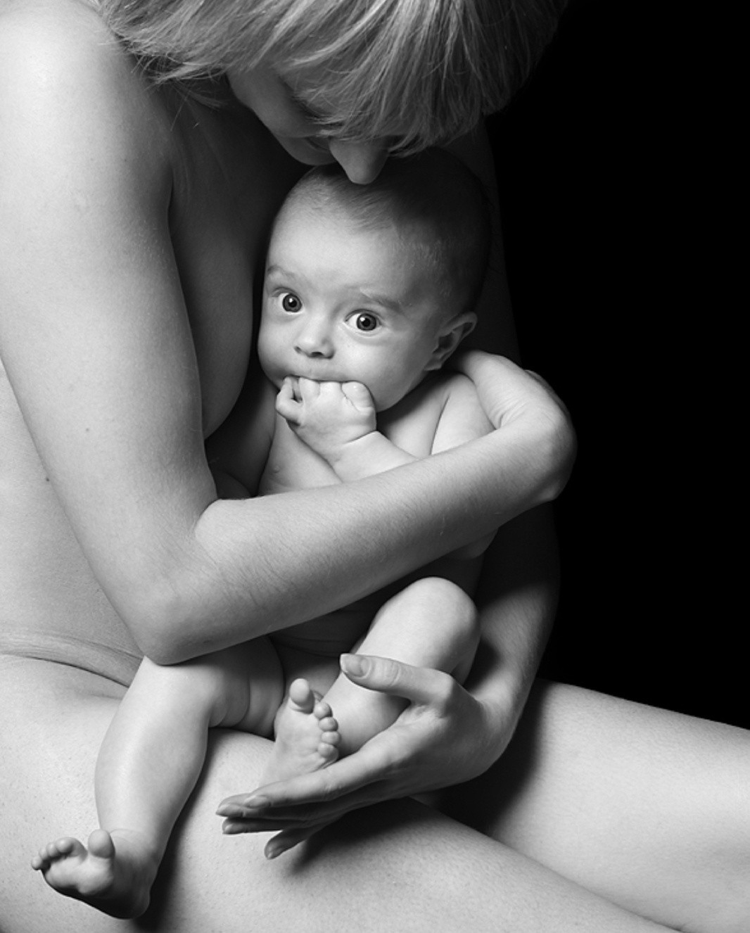 Idyll - NSFW, Mum, Black and white photo, Appeasement, Idyll, Beautiful, Longpost