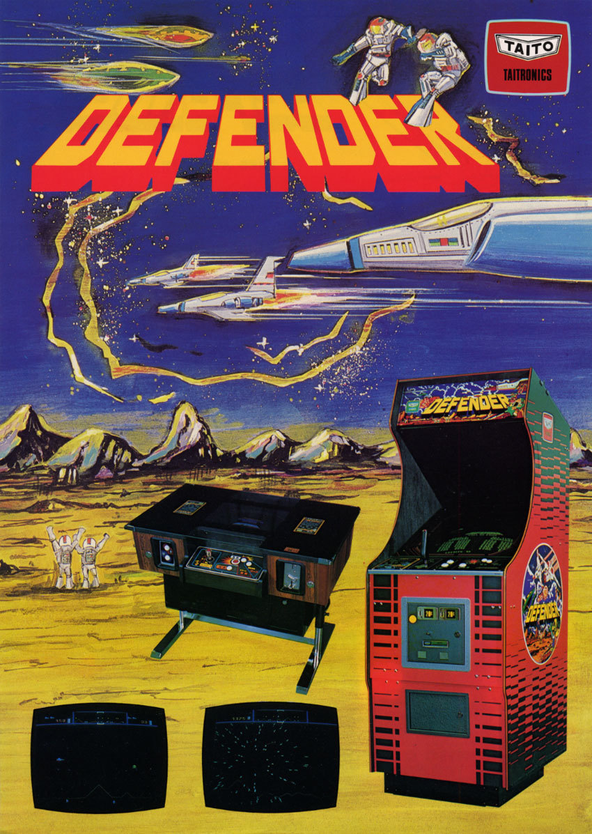 DEFENDER - Моё, Игры, Сестры Уильямс, Игровые автоматы, Playstation 4, Длиннопост