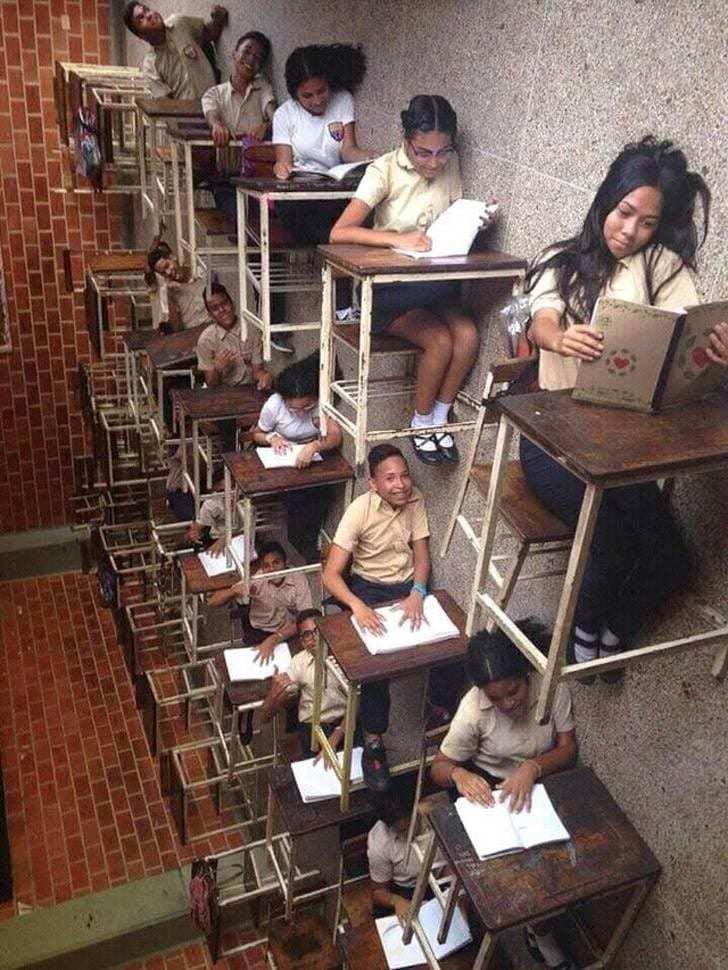 vertical school - School, The photo, Humor