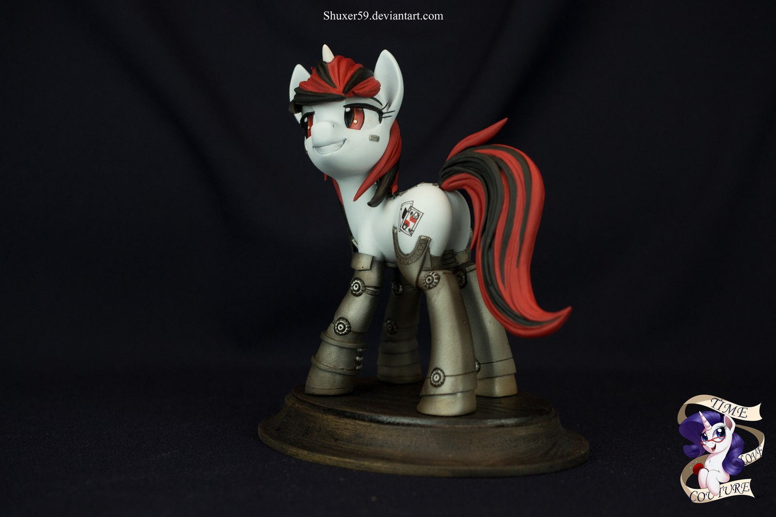 Blackjack figurine - My little pony, Fallout: Equestria, Blackjack MLP, , , Shuxer59, Foe: Project Horizons, Longpost, MLP Blackjack, Figurines